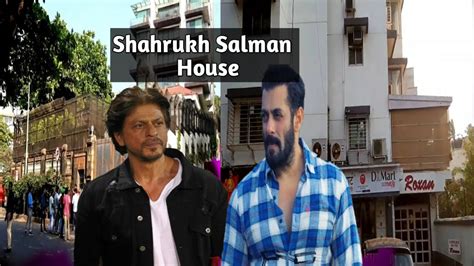 Shahrukh Khan And Salman Khan House Mannat Vs Galaxy