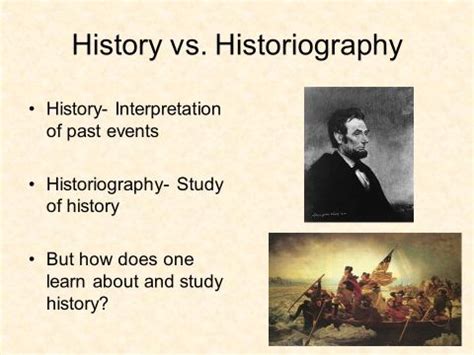 historiography  history  history     good rip