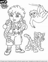 Diego Go Coloring Pages Printable Print Color Cartoons Kids Book Popular Cartoon Them Coloringhome sketch template