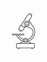 Microscope sketch template