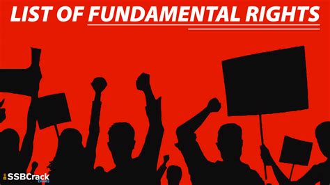list  fundamental rights