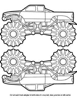 monster trucks kids coloring pages   colouring pictures  print