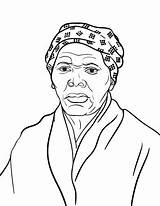 Harriet Tubman Coloring Coloringcafe Pages sketch template