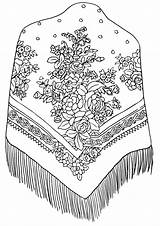 Handkerchief sketch template
