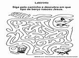 Nascimento Ensino Religioso Labirinto Gravuras Juniores Ministerio sketch template
