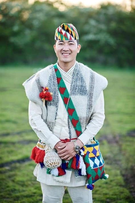 Nepali Kirati Rai Tribe Traditional Dress For Man Nepal Culture Man