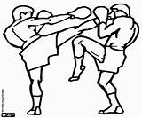 Lucha Colorear Luta Boxing Combate Kleurplaten Lotta Esportes Gevecht Kleurplaat Desenho Boxe Stampare Boxhandschuhe Luvas Gloves Boxer sketch template
