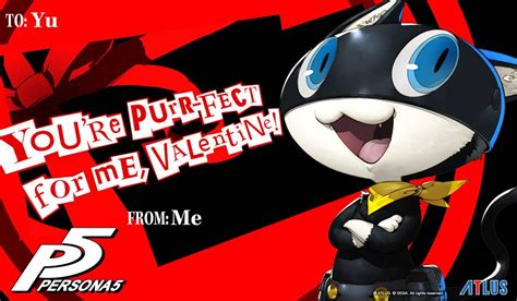 Valentine S Day Just Got Better With Persona 5 Valentine Cards