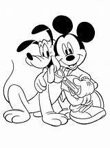 Pluto Miki Myszka Kolorowanki Wydruku Stampare Kolorowanka Dzieci Donald sketch template