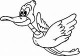 Flying Coloring Duck Pages Geese Wecoloringpage Getcolorings Clipartmag Drawing sketch template