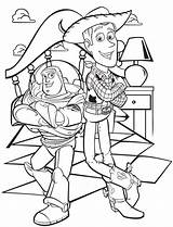 Buzz Woody Coloring Lightyear Toy Story Pages Kids Disney Print Para Zurg Colouring Sheriff Colorir Drawing Color Birthday Printable Clipart sketch template