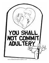 Commandment Commandments Kids Mer sketch template