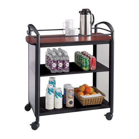 impromptu beverage utility cart drink cart safco home office furniture