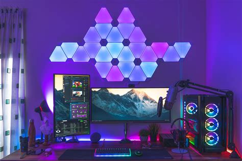 noiseotos battlestation  noiseotos excellent work  nanoleaf