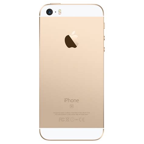 telefon mobil apple iphone se gb  gold emagro