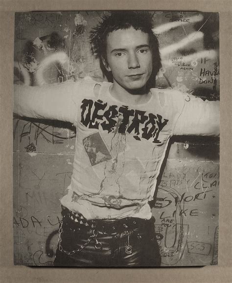 Destroy Sex Pistols 1977 Black And White Photo Book By Etsy
