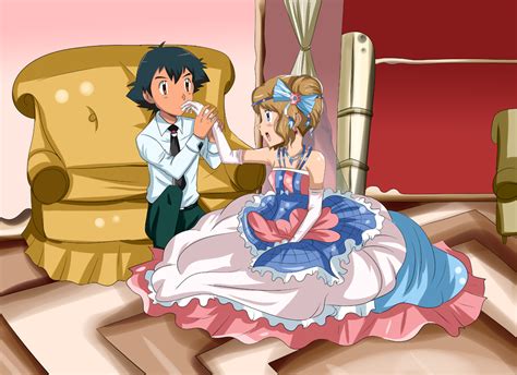 Pokemon Ash And Serena Married