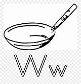 Wok Letra Outline Pinclipart Webstockreview sketch template