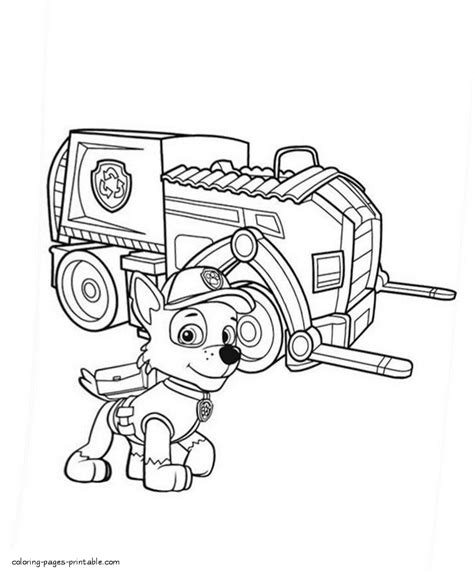 Paw Patrol Coloring Pages Printable Free Coloring Sheets