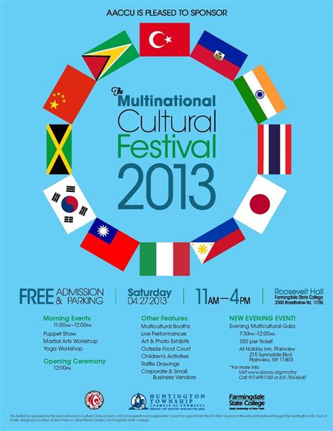 multinational cultural festival  ny general flyer event