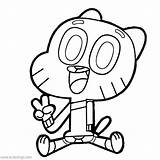 Gumball Watterson Xcolorings 1001px 87k 1000px Resolution sketch template