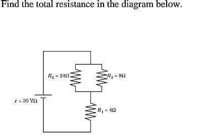 find  resistance   diagram brainlyin