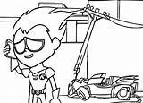 Coloring4free Titans Go Teen Cartoons Coloring Printable Pages Cartoon Related Posts sketch template