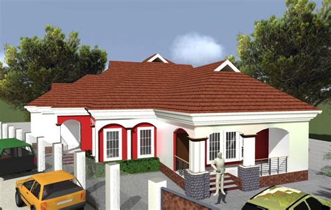 executive  bedroom house plan nigerian house plan