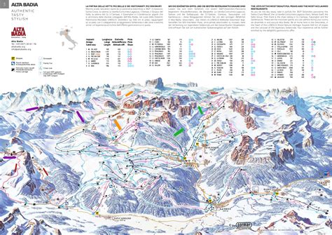 Alta Badia Ski Trail Map Free Download