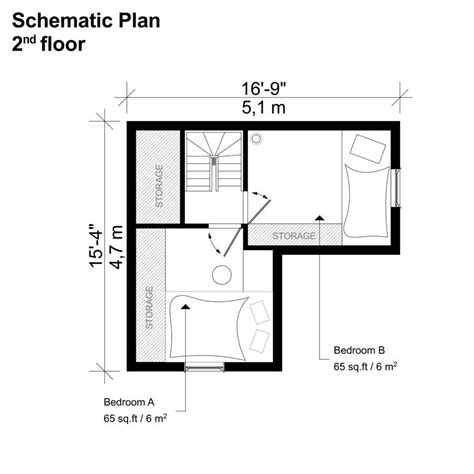 bedroom small house plans