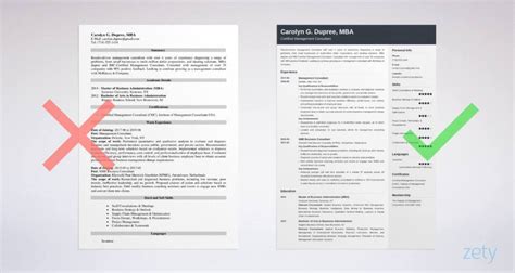 management consultant resume samples guide