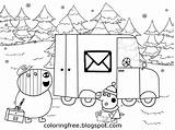 Coloring Pages Post Office Printable Postal Drawing Kids Color Pig Getcolorings Easy Peppa Winter Christmas Getdrawings sketch template