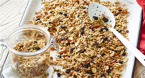 baked muesli with almonds and blueberries recipe better