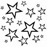 Stars Outline Line Drawing Star Drawings Clipart Clip Cliparts Pencil Tattoo Designs Draw Sketch Estrellas Tattoos Drawn Cute Clipartbest Rubber sketch template