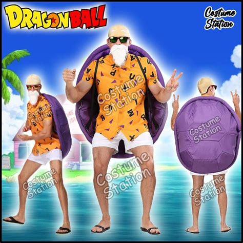 Jual Kostum Master Roshi Dragon Ball Costume Kakek Kura Kura Dewasa