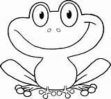 Amphibians Kids sketch template