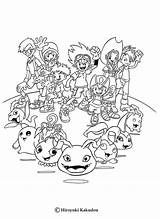 Digimon Ausmalbilder Ausmalen Animaatjes Malvorlagen Hellokids Malvorlage Digimons Malbogen Helden Picgifs Gifgratis Heroes sketch template