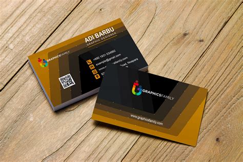 modern graphic designer business card design graphicsfamily