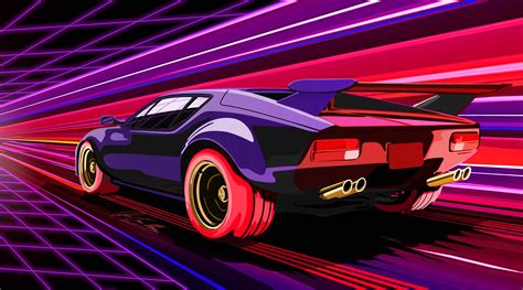 retro racing muscle car hd artist  wallpapers images backgrounds