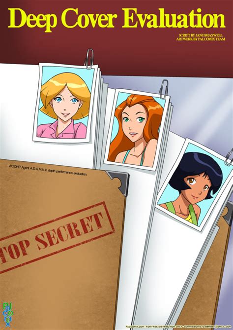 totally spies comic deep cover evaluation hentai online porn manga and doujinshi