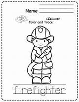 Helpers Firefighters Firefighter sketch template
