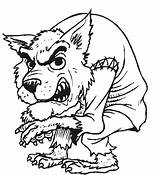 Werewolf Loup Garou Coloriage Dagen Werewolves Coloriages Lupo Mannaro Enge Allkidsnetwork Personnages Coloringbookfun Animaatjes Colring Lupin Monstros Animes sketch template