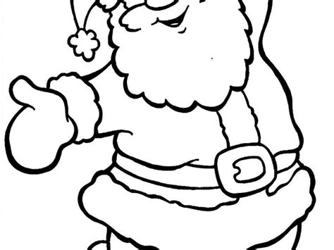 cartoon santa claus coloring pages  getcoloringscom  printable