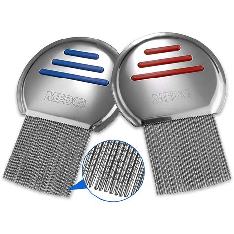lice comb pack   stainless steel professional lice combs  head lice treatment
