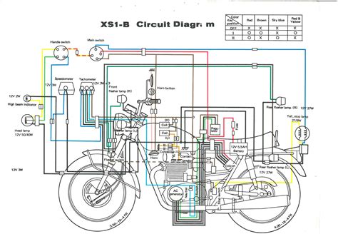 yamaha xs ignition wiring diagram wiring diagram pictures