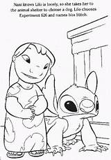 Lilo Stitch Coloring Pages sketch template