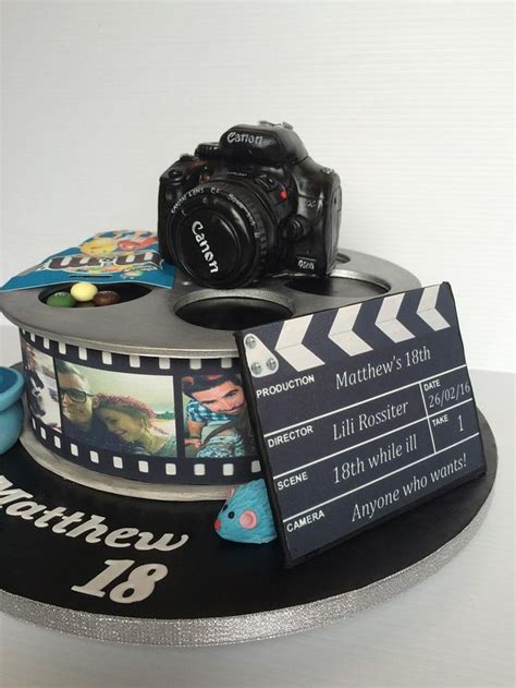 Camera Birthday Cake Cake By Dragons And Daffodils Cakesdecor