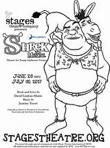 Coloring Broadway Pages Creative Getcolorings Th Shrek sketch template