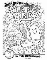 Coloring Pages Beginning Bible Dvd Whats Genesis Getcolorings Color sketch template