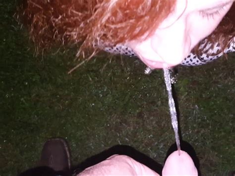 outdoor watersports clothed piss drinking and piss play